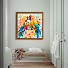 Aquarelle perroquets puzzle de puzzle 1000 pièces