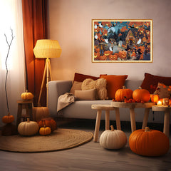 Verzauberte Nachtspiel -Puzzle 1000 Stücke