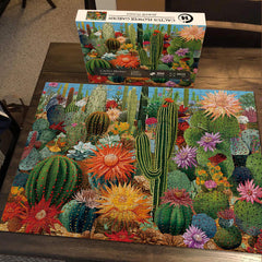 Cactus Flower Garden Puzzle 1000 pièces