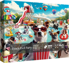 Pooch Pool Party Puzzles 1000 Stücke