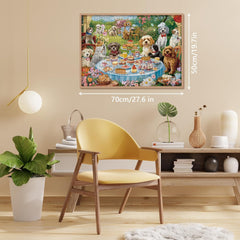 Picknickwelpen Puzzles 1000 Stücke