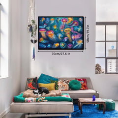 Puzzle de cuillère de méduse magique 1000 pièces