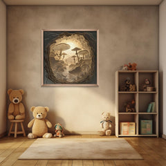 Puzzle de puzzle de la forêt de champignons 1000 pièces