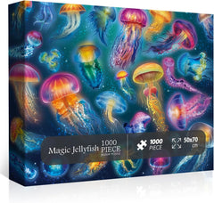Puzzle de cuillère de méduse magique 1000 pièces