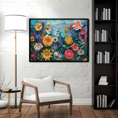 Paper Cut Art Floral Puzzles 1000 pièces