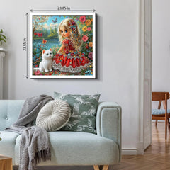 Gemstone Girl Jigsaw Puzzle 1000 Pieces