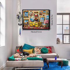 Reisepuppen -Puzzles 1000 Stücke