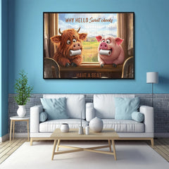 Amis de la ferme drôle puzzles 1000 pièces