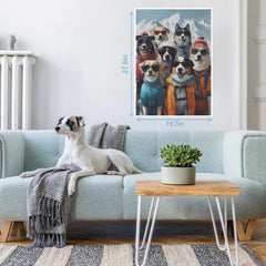 Ski Dog Team Jigsaw Puzzle 1000 Pieces