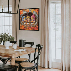 Squirrel's Autumn Gathering Puzzle 1000 Pièces