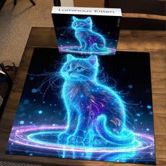 Luminous Kitten Jigsaw Puzzle 1000 Pieces