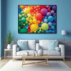 Colorful Rainbow Ball Jigsaw Puzzle 1000 Pieces