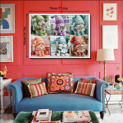 Gnomes de salle de bain Puzzle quotidien 1000 pièces