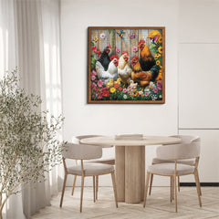 Happy Henhouse Gathering Jigsaw Puzzles 1000 Pieces