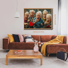 Energetic Ping Pong Jigsaw Puzzle 1000 Pieces