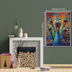 Peacock Scream Puzzles Puzzles 1000 pièces