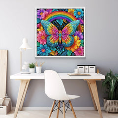 Rainbow Butterfly Jigsaw Puzzle 1000 Pieces