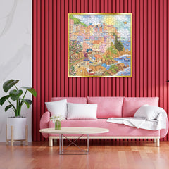 Cinque Terre Italian Jigsaw Puzzle 1000 pièces