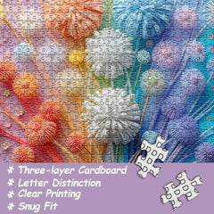 Rainbow Bouquet Puzzle 1000 Pizzle