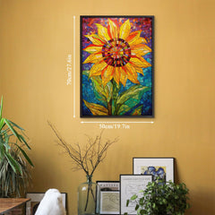 Mosaik Sonnenblumenpuzzle 1000 Stücke