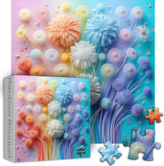 Rainbow Bouquet Puzzle 1000 Pizzle