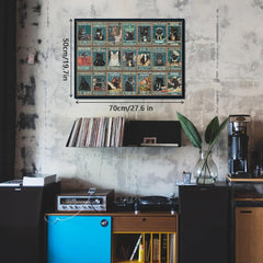 Cat fantaisiste puzzles 1000 pièces