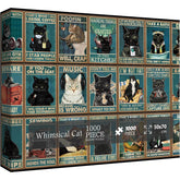 Cat fantaisiste puzzles 1000 pièces