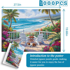 Strandlieger Puzzle 1000 Stücke