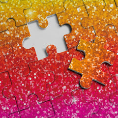 Glänzender Regenbogen -Puzzles 1000 Stück