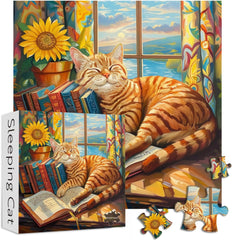 Puzzle de puzzle de chats endormis 1000 pièces