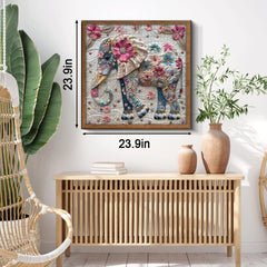 Diamond Elephant Jigsaw Puzzle 1000 Pieces