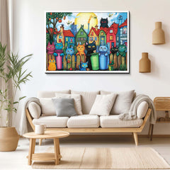 Vitalität Cat Street Puzzle 1000 Stücke