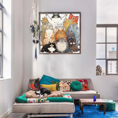 Meow Paradise Jigsaw Puzzles 1000 Pieces