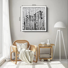 Zebra Forest Jigsaw Puzzle 1000 Pieces