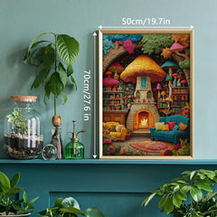 Mushroom House Jigsaw Puzzles 1000 Pieces