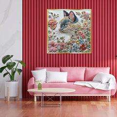 Elegantes Katzenpuzzle 1000 Stücke