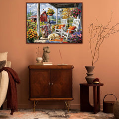 Lazy Day Cottage Jigsaw Puzzle 1000 Pieces