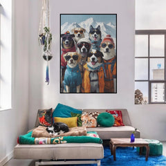 Ski Dog Team Jigsaw Puzzle 1000 Pieces