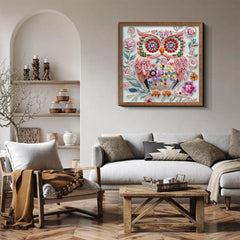 Glühende Eulenpuzzle 1000 Stücke