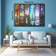 Skyline Adventure Bookmark Jigsaw Puzzle 1000 Pieces