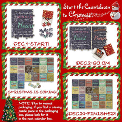 Bibelverse Adventskalender Puzzle 1000 Stücke