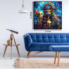 Skeleton Pirate Jigsaw Puzzle 1000 Pieces