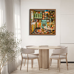 Mid-Century Color Kitchen Jigsaw Puzzle 1000 Piece