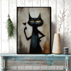 Tipsy Blackcat Jigsaw Puzzle 1000 Pieces