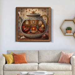 Gemütliche Teekanne Jigsaw Puzzle 1000 Stücke