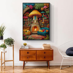 Mushroom House Jigsaw Puzzles 1000 Pieces