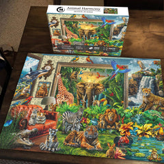 Tierharmonie Puzzle 1000 Stücke