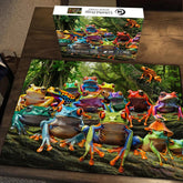 Colorful Frog Puzzle 1000 pièces 1000 pièces