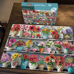 Colors in Bloom Jigsaw Puzzle 1000 Pieces