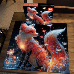 Crystal Fox Jigsaw Puzzle 1000 Pieces